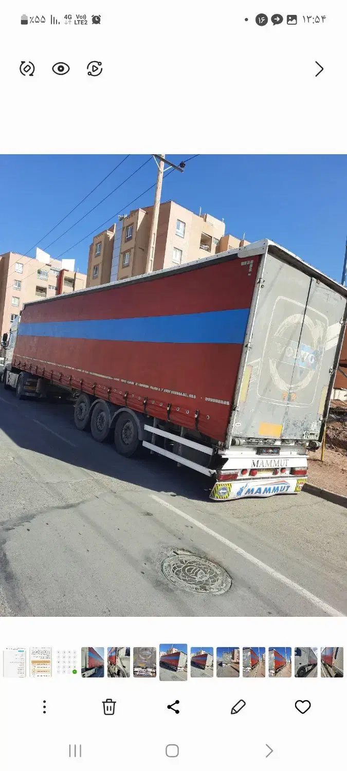 کانتینر چادری ماموت مدل ۸۳|خودرو سنگین|بیرجند, |دیوار