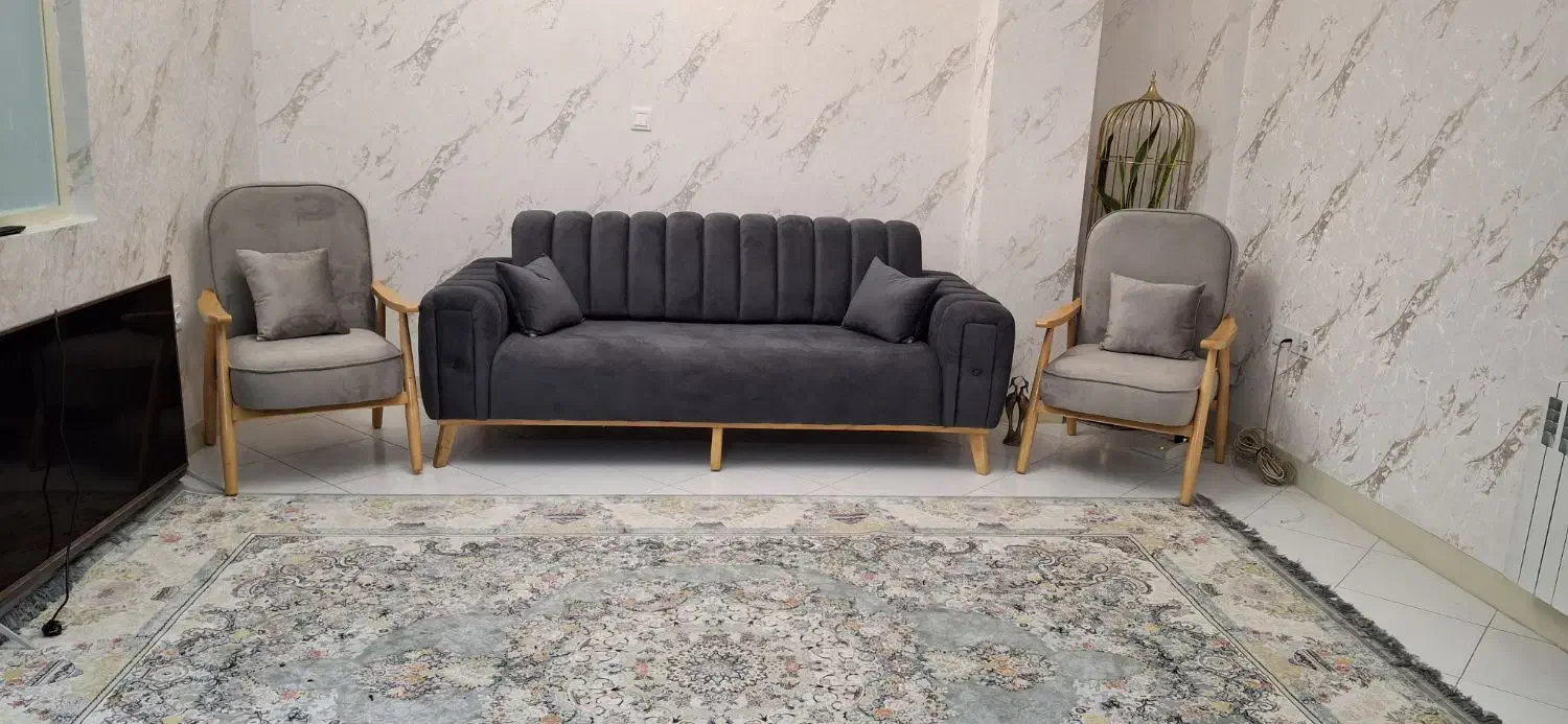 مبل راحتی مدل تخت شو|مبلمان خانگی و میز عسلی|تهران, شهرک فردوس (حسینی)|دیوار