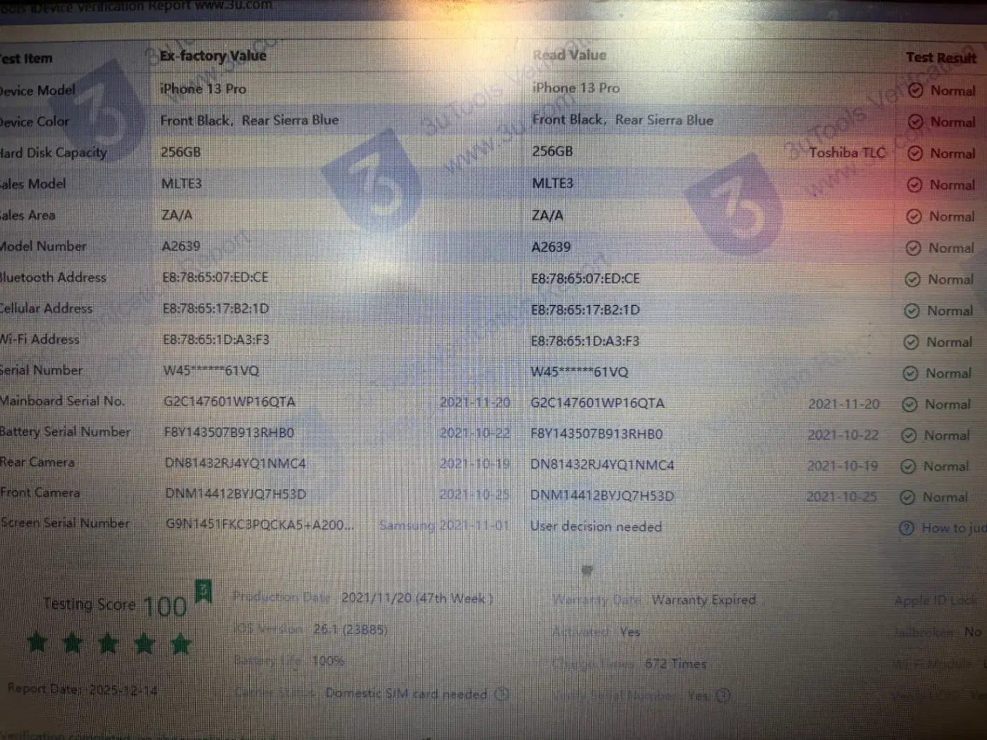 ایفون ۱۳ پرو صفر اکبند|موبایل|تبریز, |دیوار