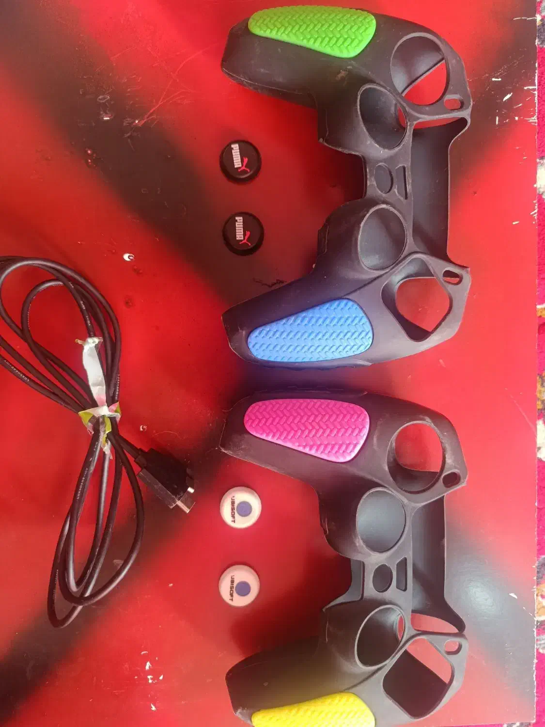 روکش دسته و کابل شارژر برای PS5|کنسول، بازی ویدئویی و آنلاین|چناران, |دیوار