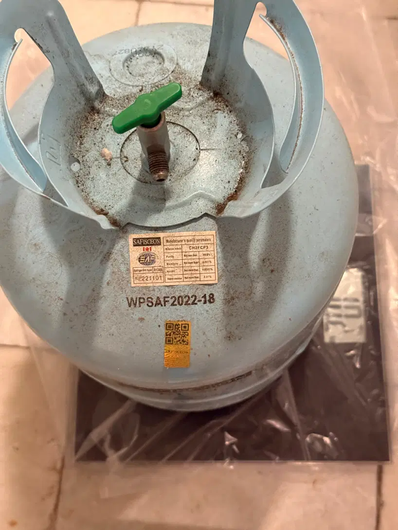 گاز R134a|کولر گازی و فن‌کوئل|تبریز, |دیوار