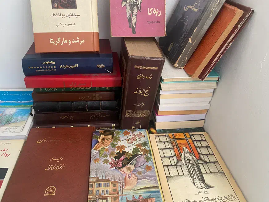 ۶۵جلد کتاب|کتاب و مجله ادبی|شهریار, شهریار|دیوار