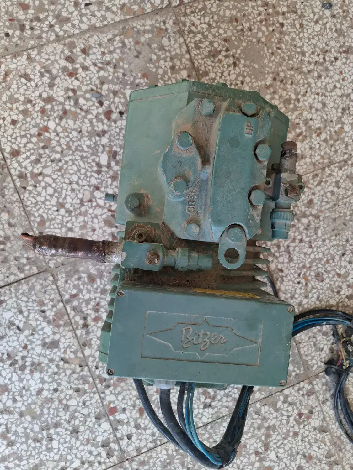 کمپرسور ۳ اسب سردخانه بیتزر تمام فابریک|ماشینآلات صنعتی|مشهد, هفده شهریور|دیوار