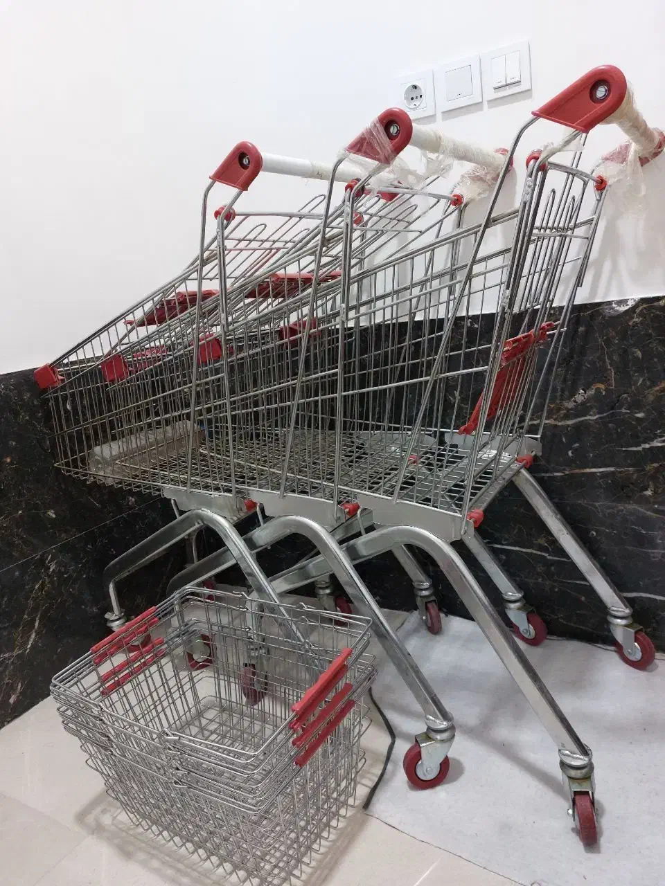 کالسکه فروشگاهی ۸۰ لیتری|فروشگاه و مغازه|تخت سلیمان, |دیوار