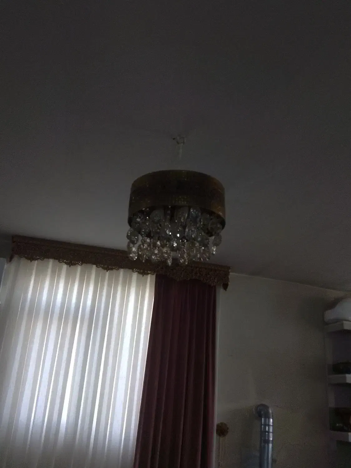 لوستر|لوستر و چراغ آویز|بهارستان, |دیوار