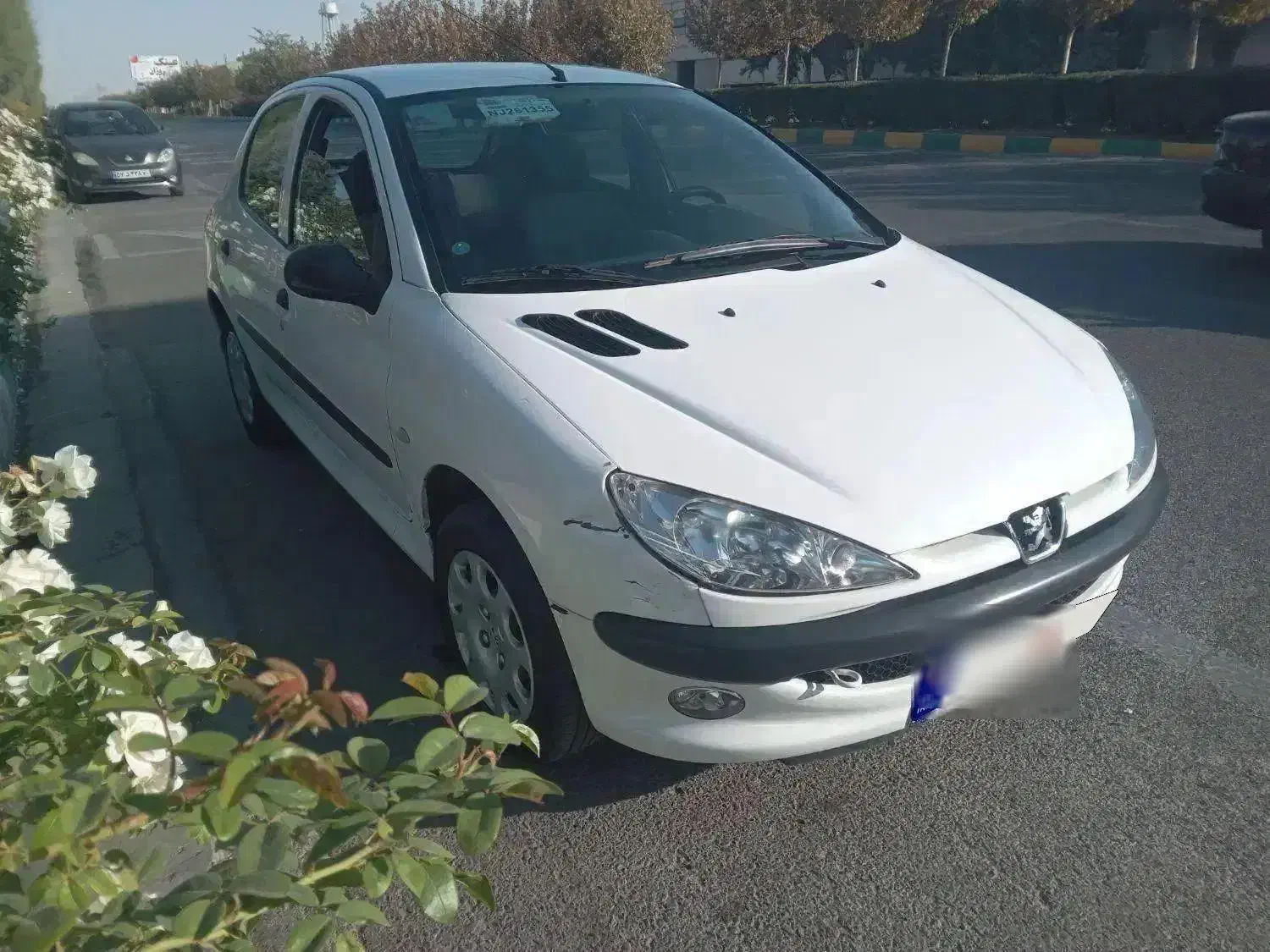 پژو ۲۰۶ سفید مدل ۱۴۰۱ فردیس فلکه ۲|خودرو سواری و وانت|کرج, شهرک کوثر|دیوار