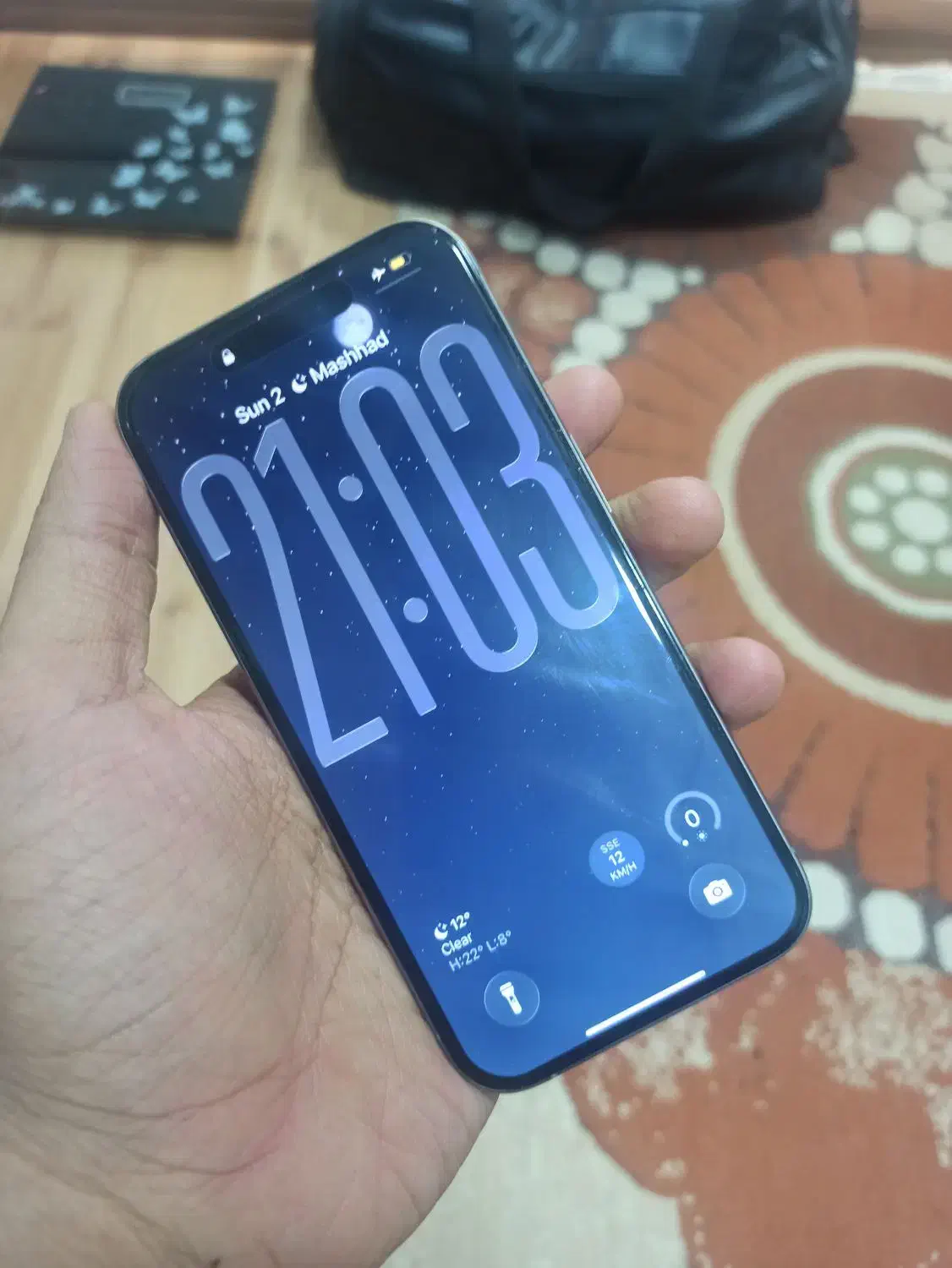 آیفون 15 پرو iphone نچرال تیتانیوم|موبایل|مشهد, شهرک رازی (شهرک غرب)|دیوار