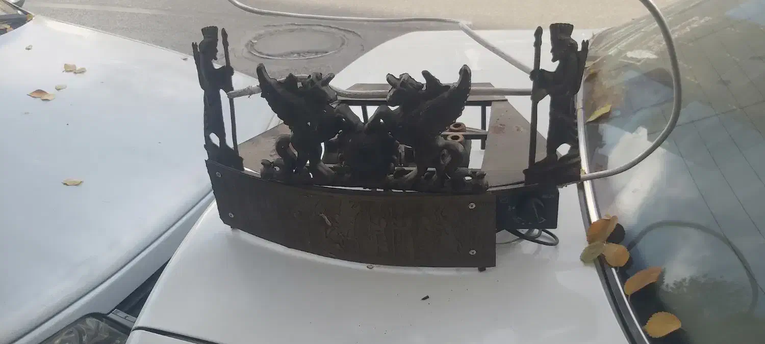 منقل شومینه و ذغال|بخاری، هیتر، شومینه|شیراز, فرگاز|دیوار