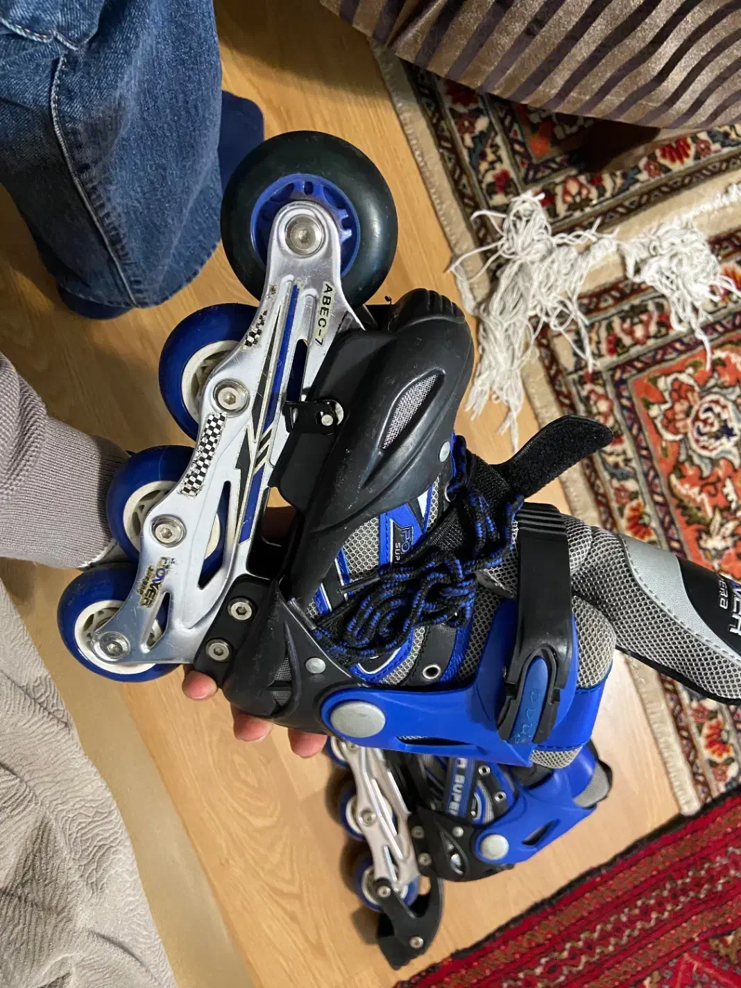 اسکیت نو نو سایز ۳۲-۳۵ اصن استفاده نشده نو|دوچرخه، اسکیت، اسکوتر|تبریز, |دیوار