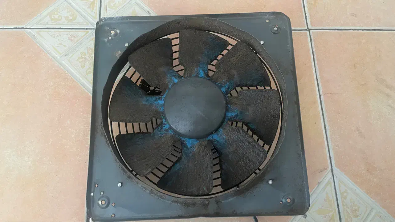 هواکش صنعتی قوی|پنکه و تصفیه‌کنندهٔ هوا|زنجان, |دیوار