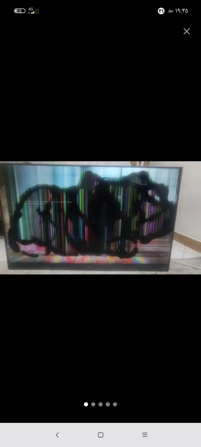 تلویزیون ایکس ویژن فور کی ۴۹ اینچ|تلویزیون و پروژکتور|شهریار, شهرک وائین|دیوار