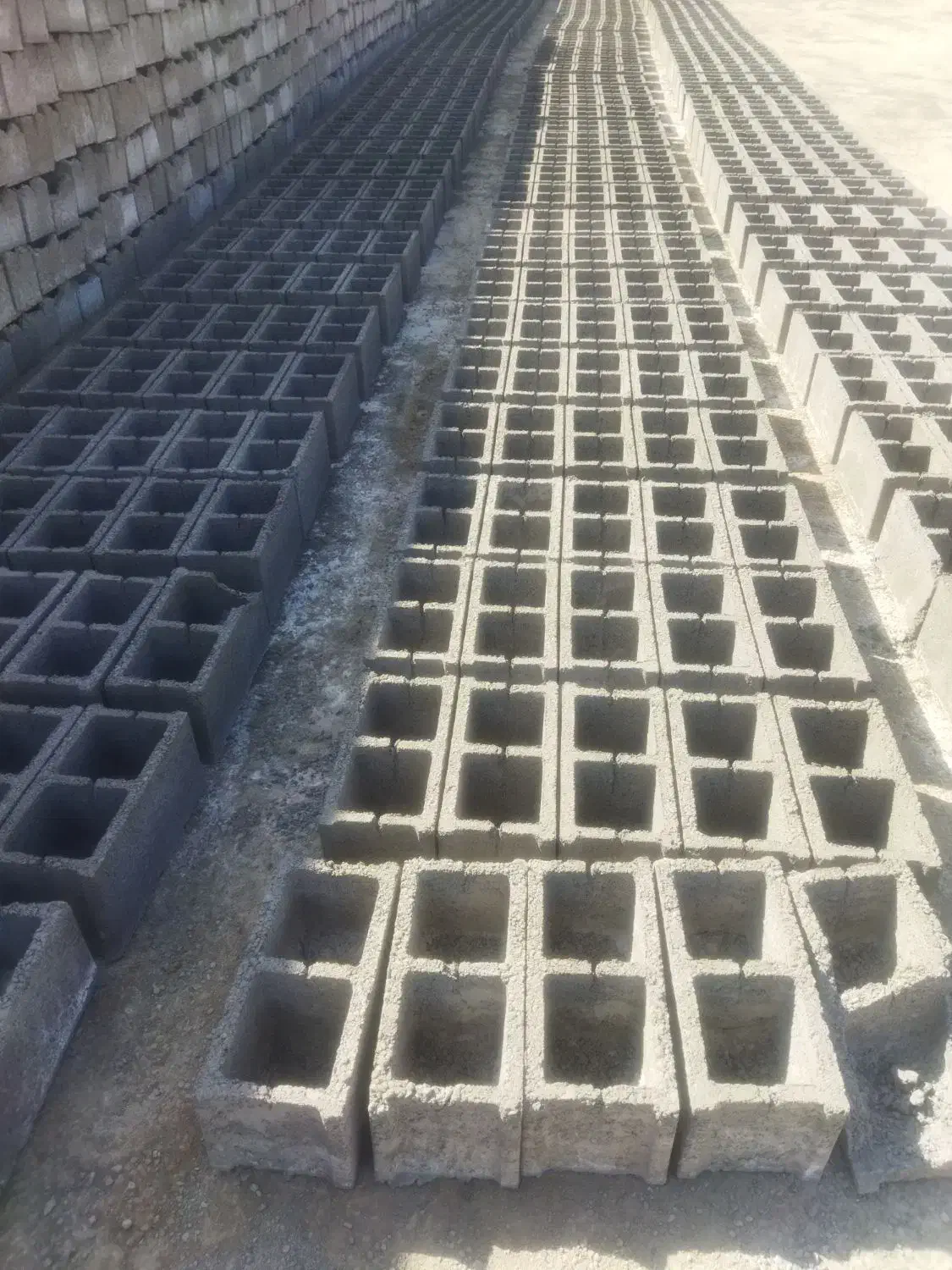 بلوک سیمانی سنگین 40×20 ته بسته|مصالح و تجهیزات ساختمان|قنوات, |دیوار