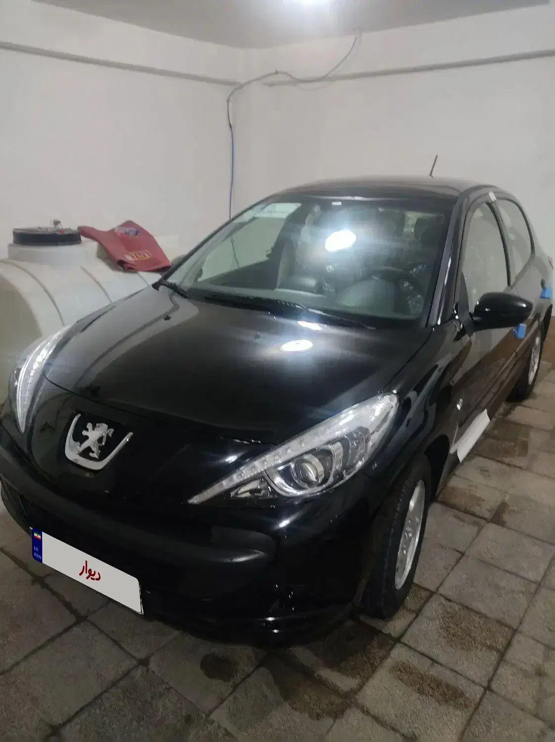 پژو207پانا رنگ مشکی+ TU5 پلاس رینگ آلومینیومی|خودرو سواری و وانت|ارومیه, |دیوار