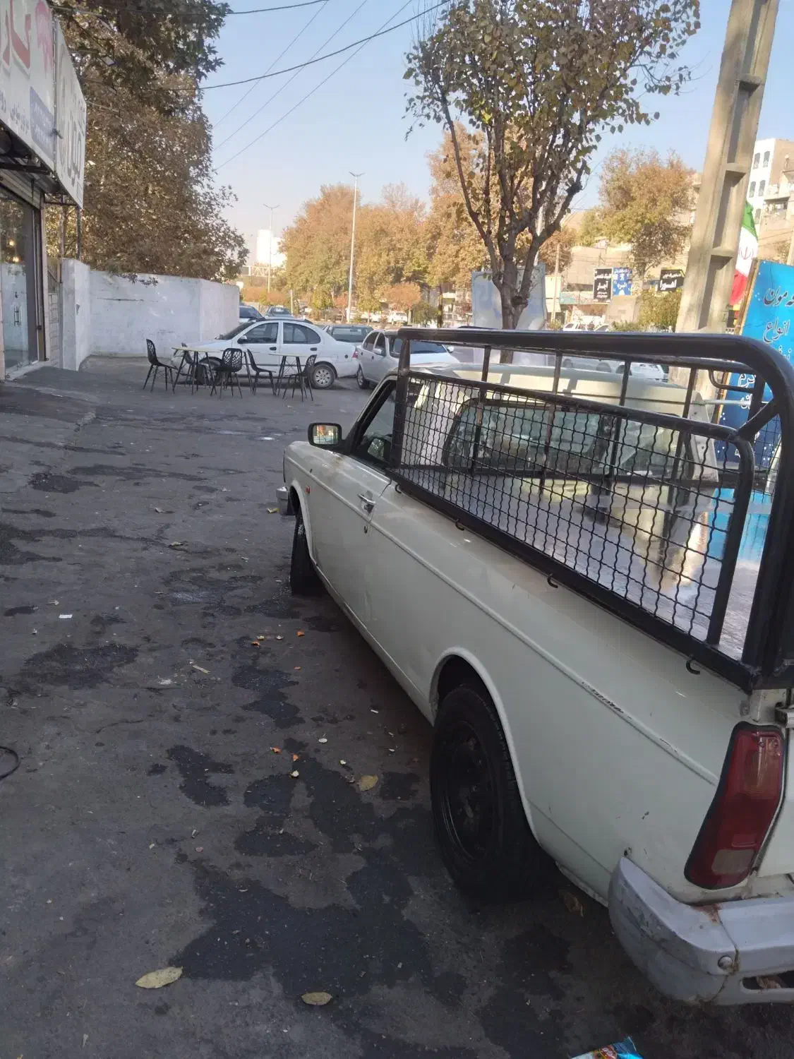 وانت مدل ۹۳ بی رنگ باربند مشکی|خودرو سواری و وانت|کرج, فاز ۳ گوهردشت|دیوار