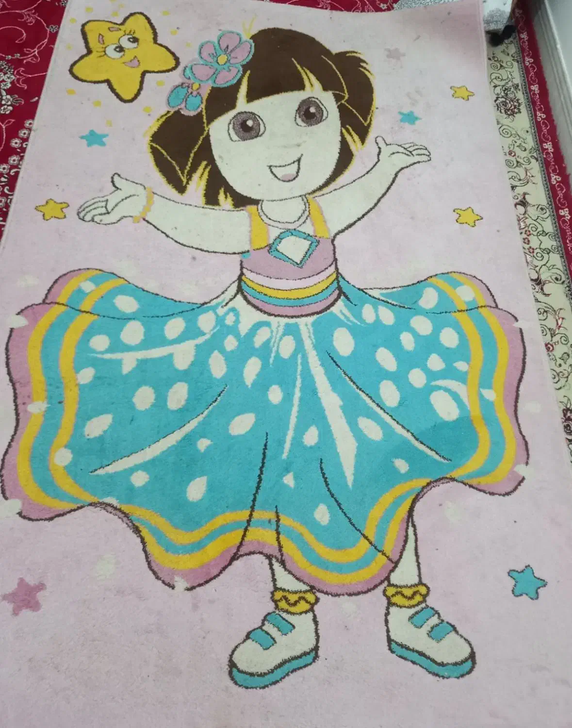 گلیم فرش|گلیم، جاجیم، گبه|قم, قلعه کامکار|دیوار