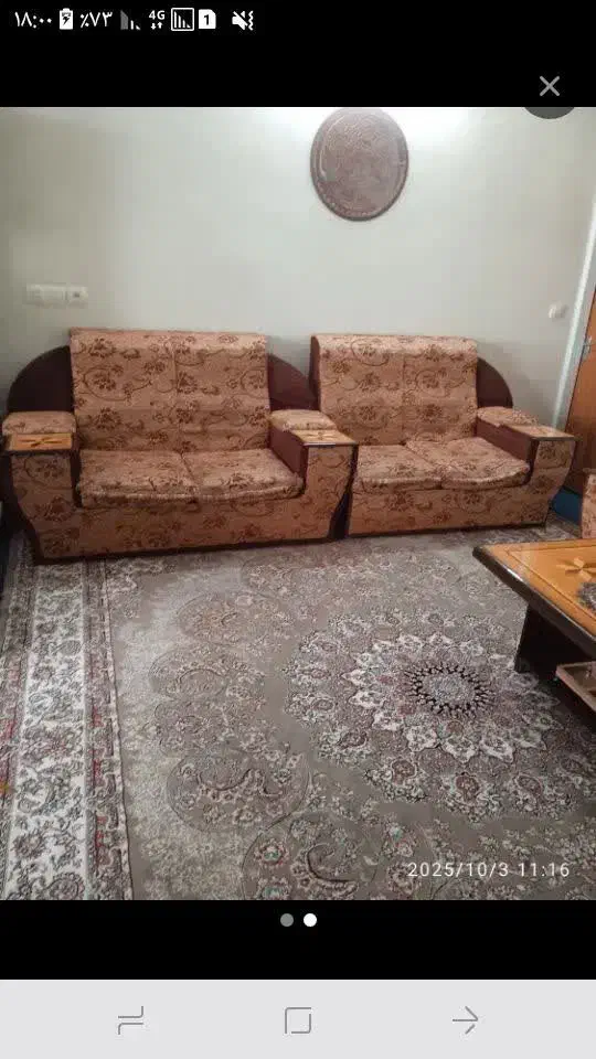 فروش مبل از دو تومن تا ۴ ونیم فروش فوری|مبلمان خانگی و میز عسلی|پیر بکران, |دیوار