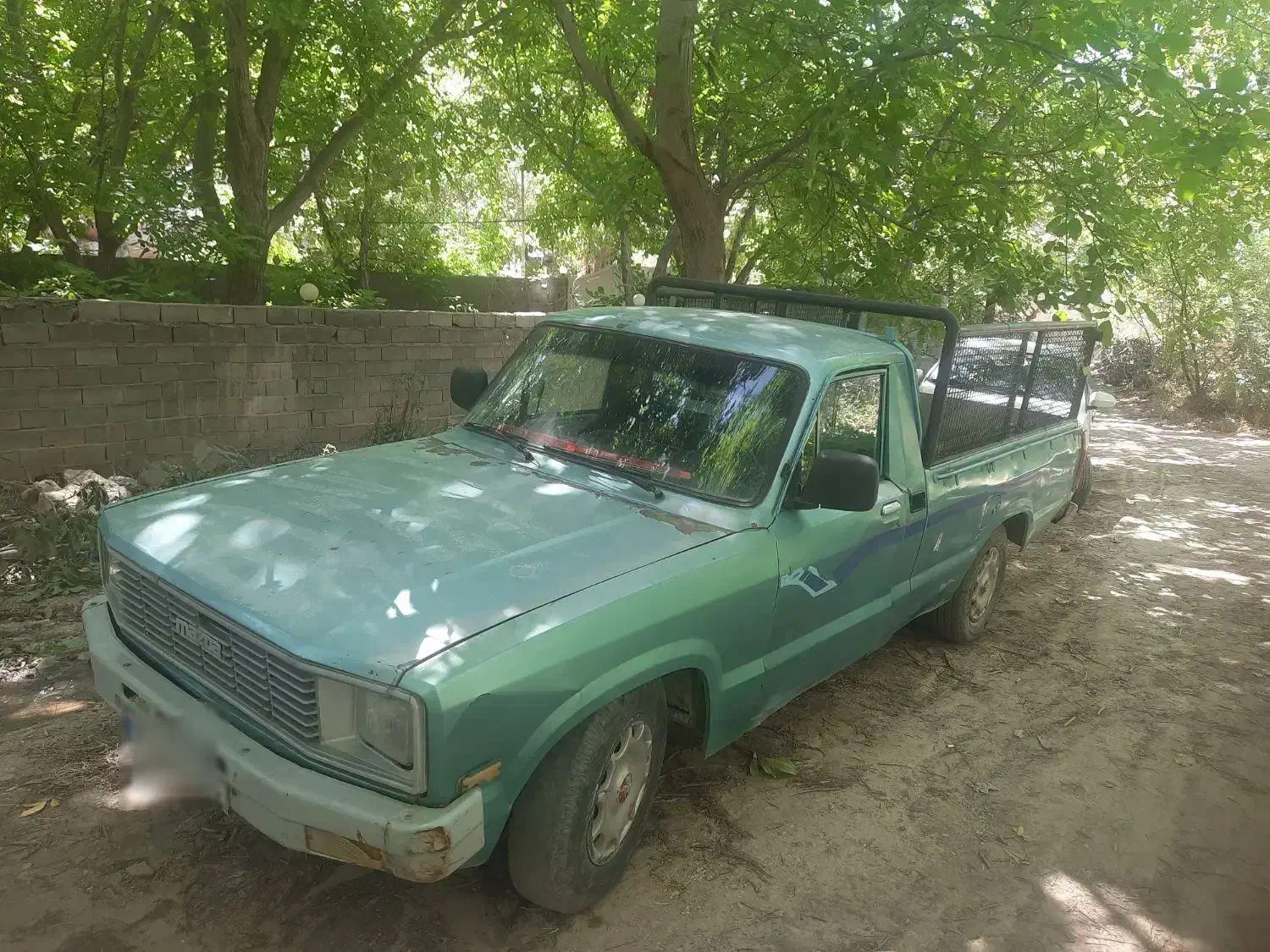 مزدا وانت 1600 تک کابین مدل ۷۱ (سالم با مدارک)|خودرو سواری و وانت|فیروزکوه, |دیوار