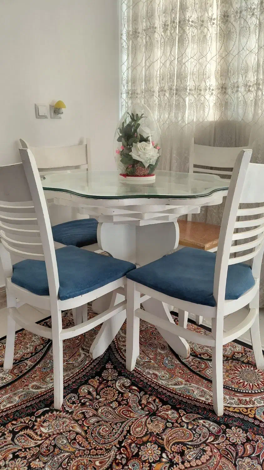 میزغذاخوری ۴ نفره|میز و صندلی غذاخوری|قم, چهل درخت|دیوار