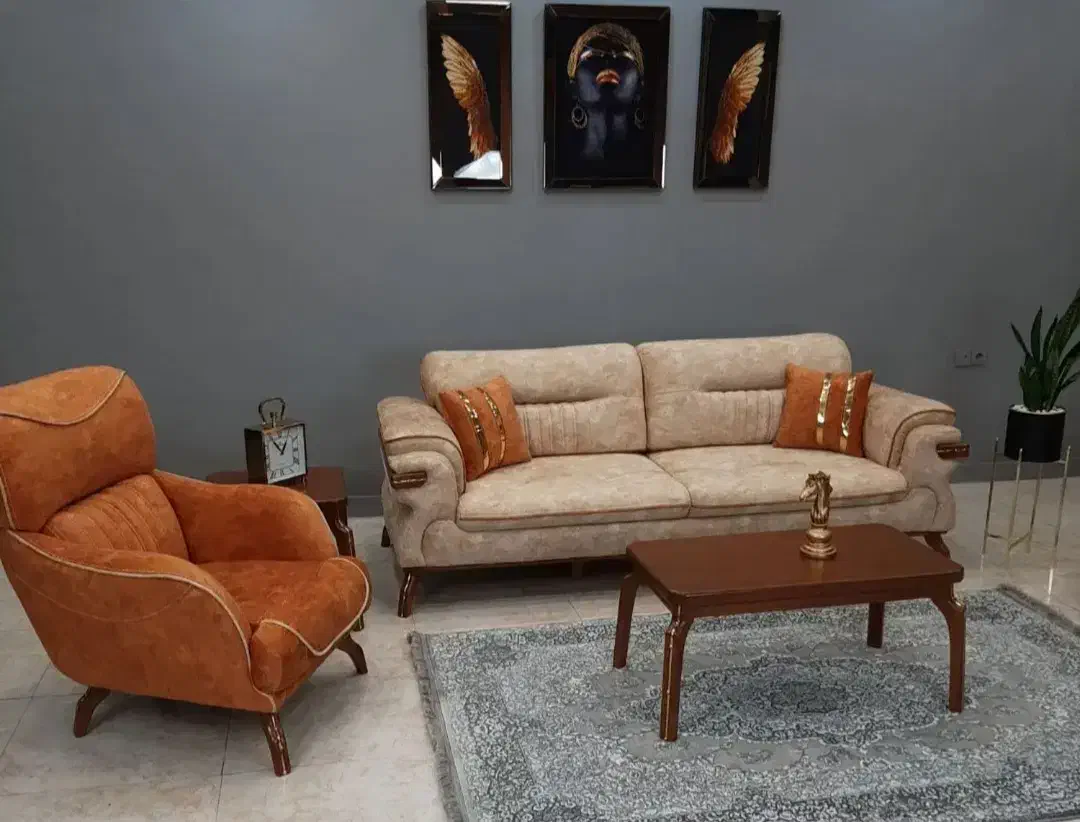 مبل فندی . مبلمان تولید انواع جدید مدل مبل ها|مبلمان خانگی و میز عسلی|پرند, فاز ۲|دیوار