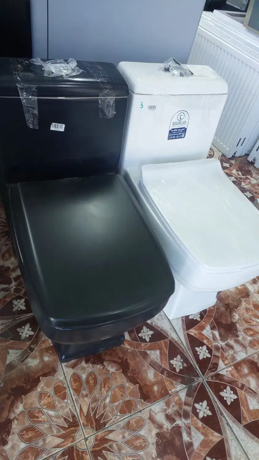 پخش توالت فرنگی ایساتیس درجه یک(چک|لوازم سرویس بهداشتی|ملایر, |دیوار