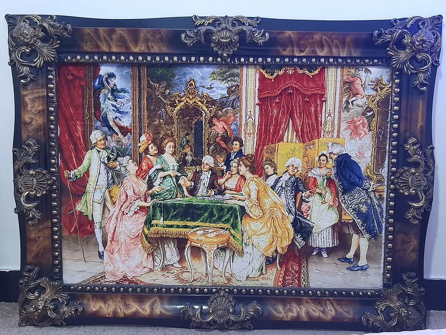 تابلو فرش طرح پاسورباز در حد نو|تابلو فرش|ساری, |دیوار