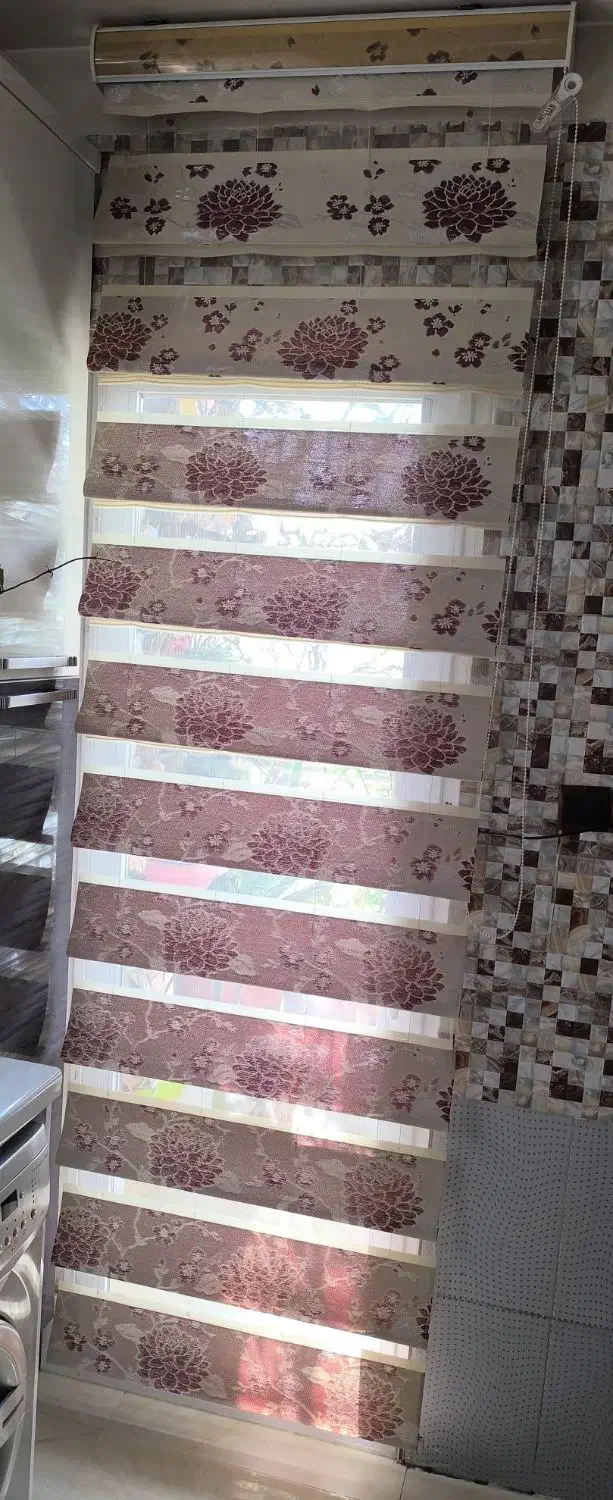 پرده زبرا ۲ عدد|پرده، رانر، رومیزی|تهران, حکیمیه|دیوار