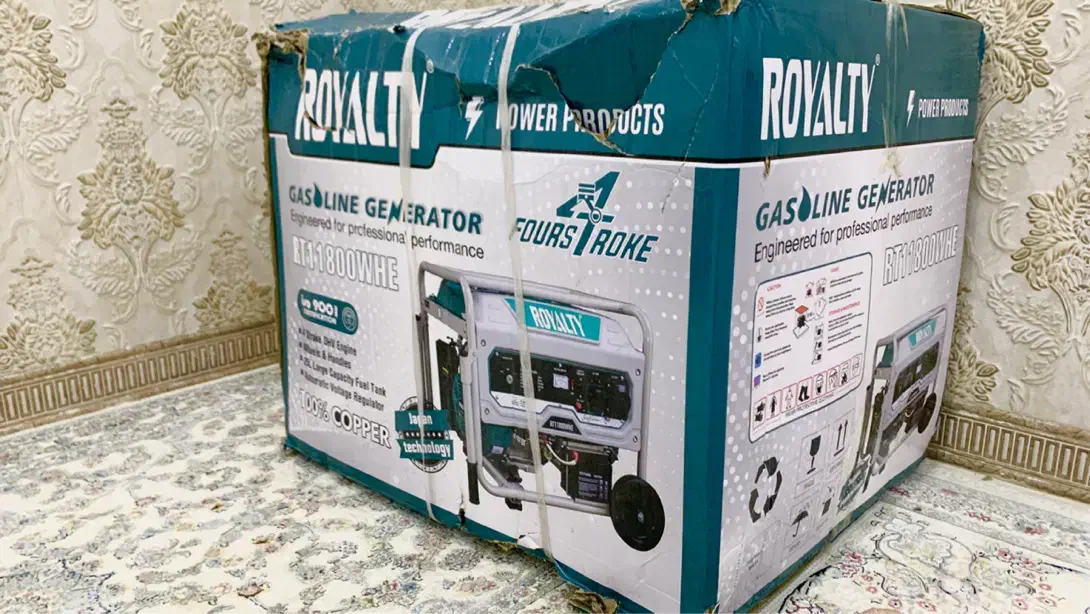 موتوربرق 8کیلوات خانگی صنعتی ROYALTYمدلRT11800|ماشین‌آلات صنعتی|اهواز, کمپلو جنوبی|دیوار