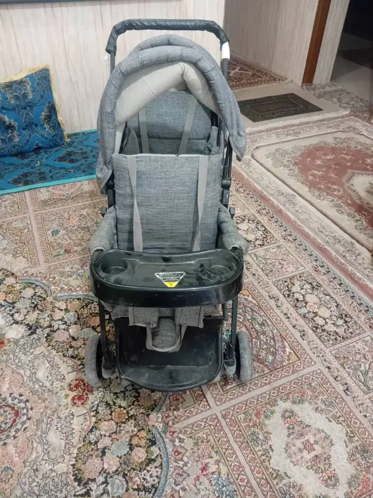 گالسکه دوقلو نو اتوبوسی|کالسکه و لوازم جانبی|برازجان, |دیوار