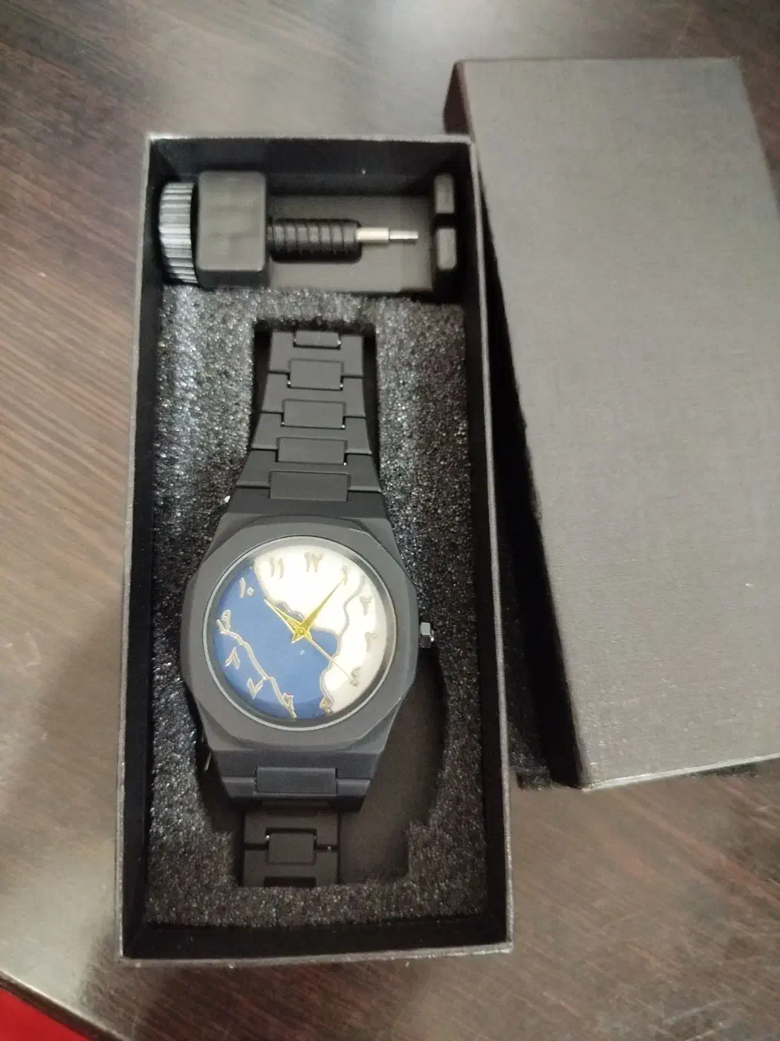 ساعت دارک واچ دو رنگ به همراه کوتاه کن ساعت|ساعت|لاهیجان, شیخ زاهد|دیوار