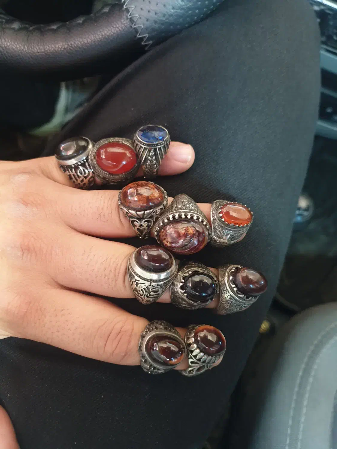 انگشتر نقره عیار پایین|جواهرات|دزفول, |دیوار