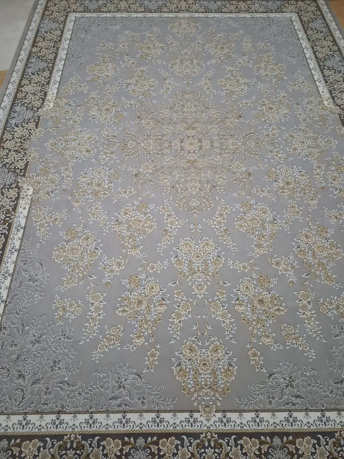 ۲ عدد فرش ۱۲۰۰ شانه ۹ متری آکبند خالص پنبه|فرش|مهاباد (آذربایجان غربی), |دیوار