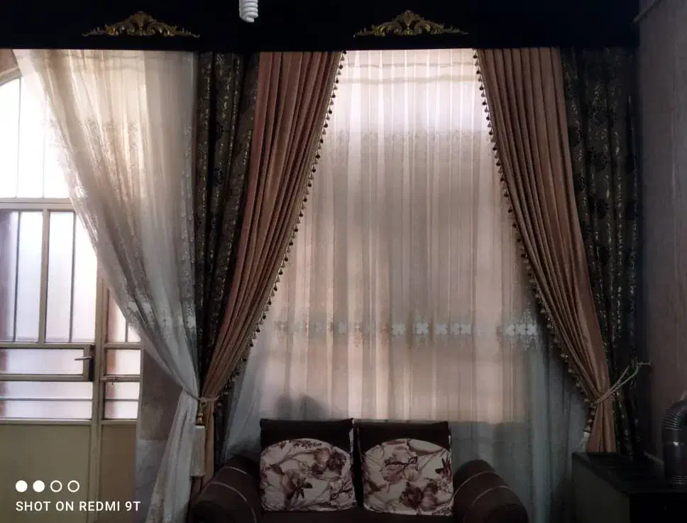 پرده کلاسیک و زیبا|پرده، رانر، رومیزی|جهرم, |دیوار