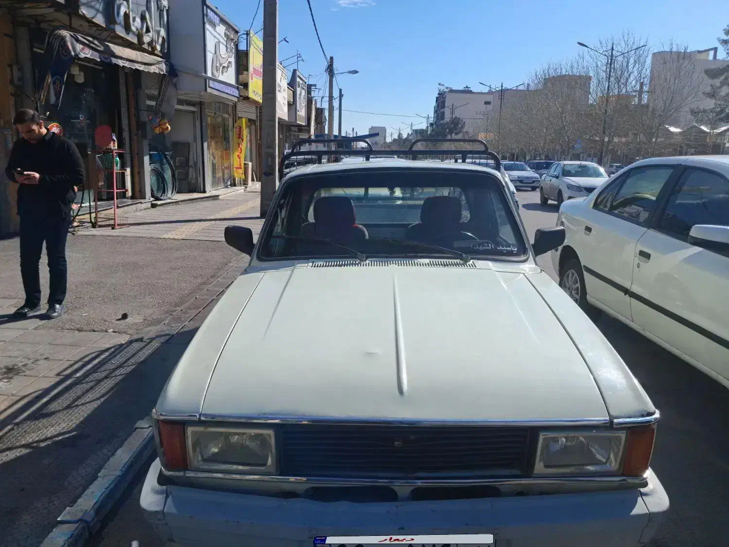 پیکان وانت 93|خودرو سواری و وانت|قم, چهل درخت|دیوار