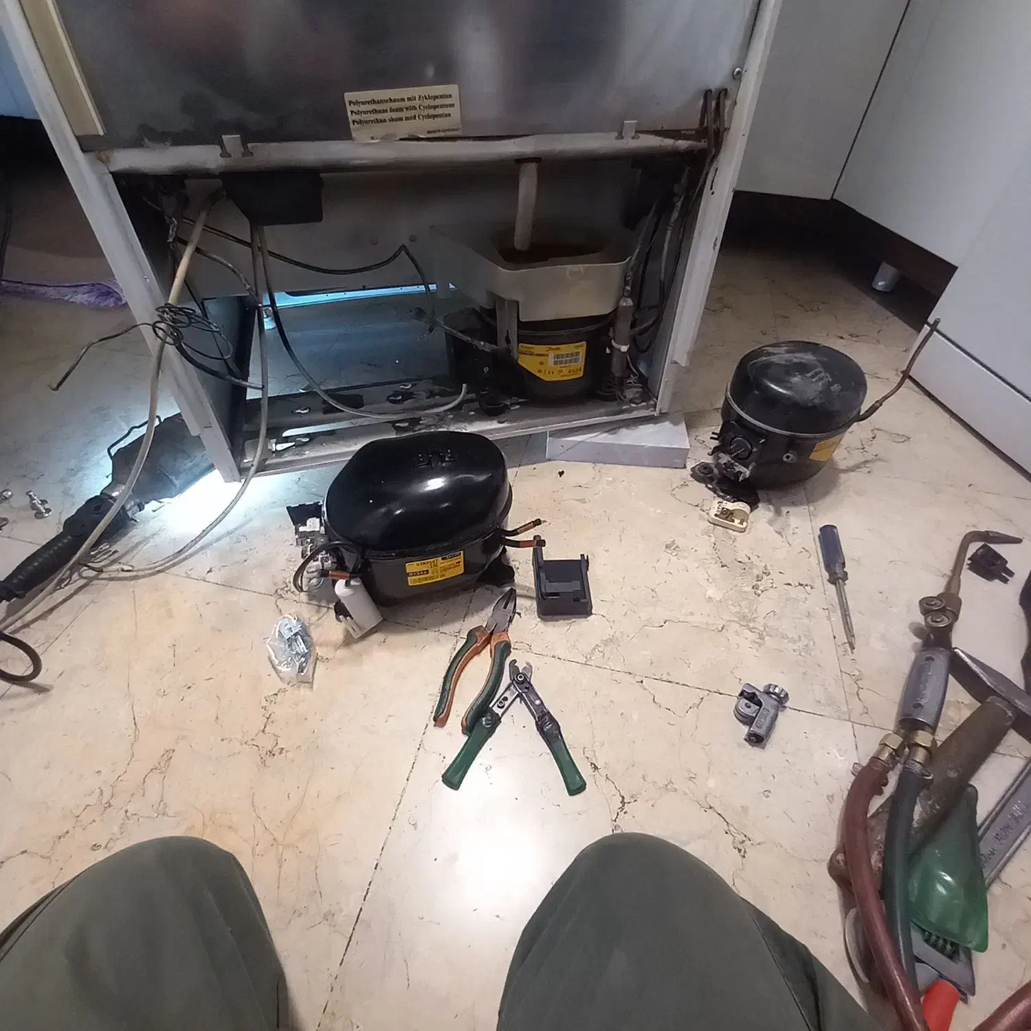 تعمیریخچال فریزر خانگی فروشگاهی بدون واسطه|خدمات پیشه و مهارت|تهران, سعادتآباد|دیوار