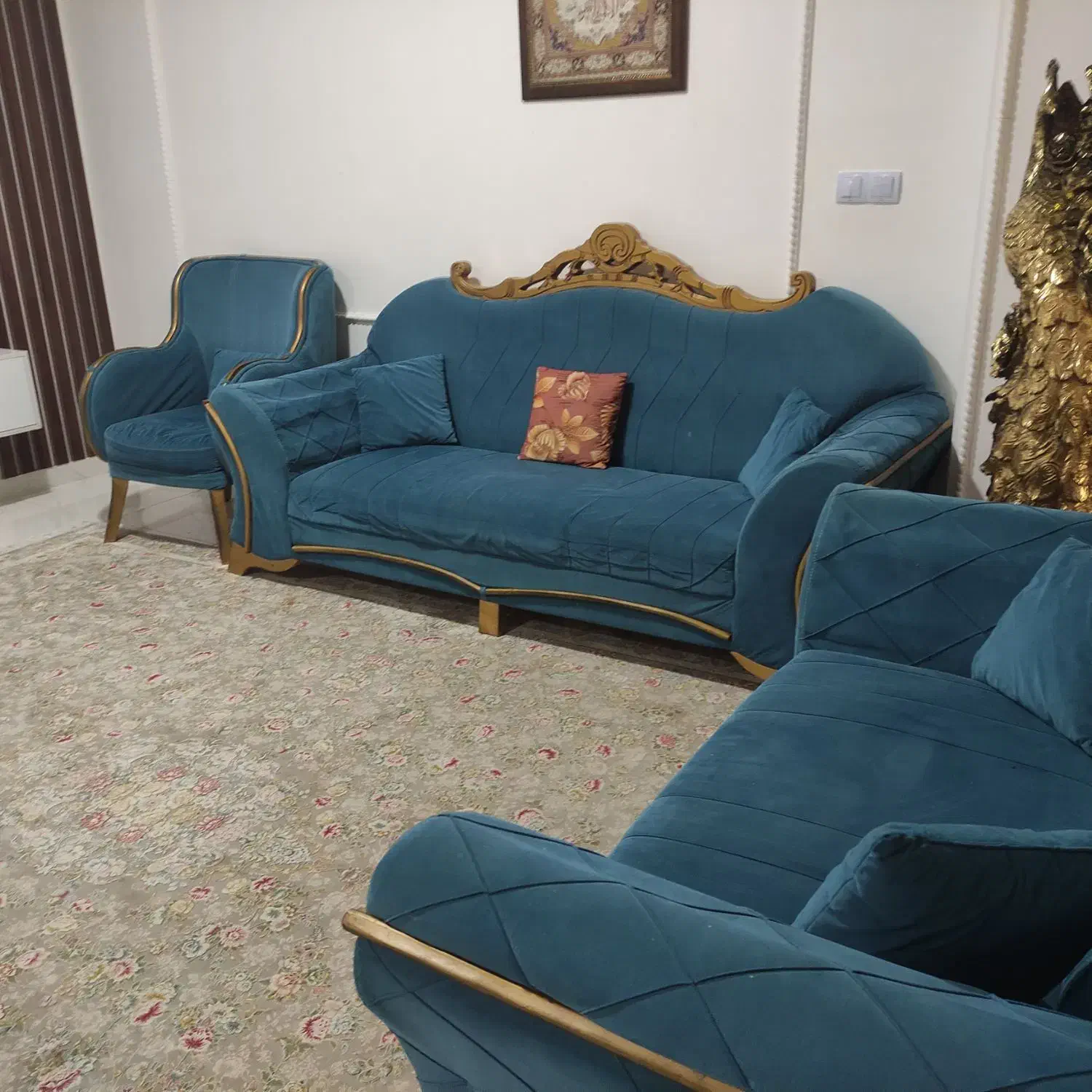 مبل هفت نفره|مبلمان خانگی و میز عسلی|مینودشت, |دیوار