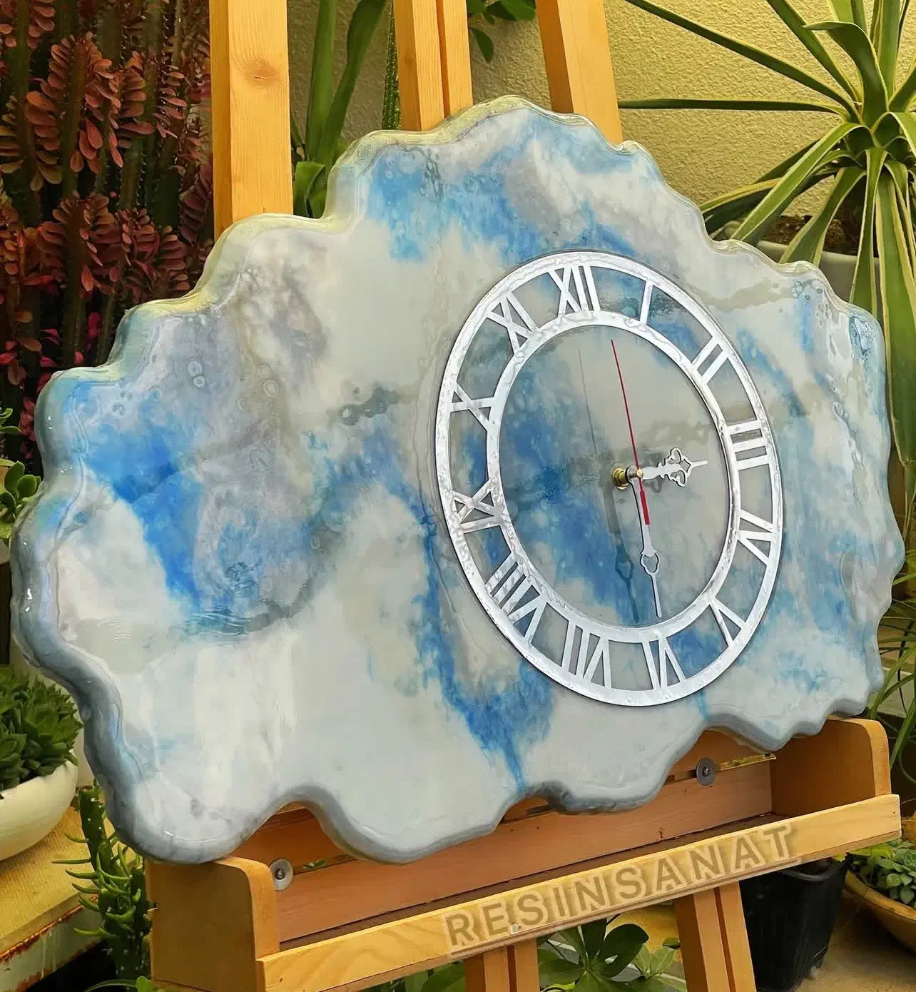 ساعت دفرمه رزینی|ساعت دیواری و تزئینی|میاندوآب, |دیوار