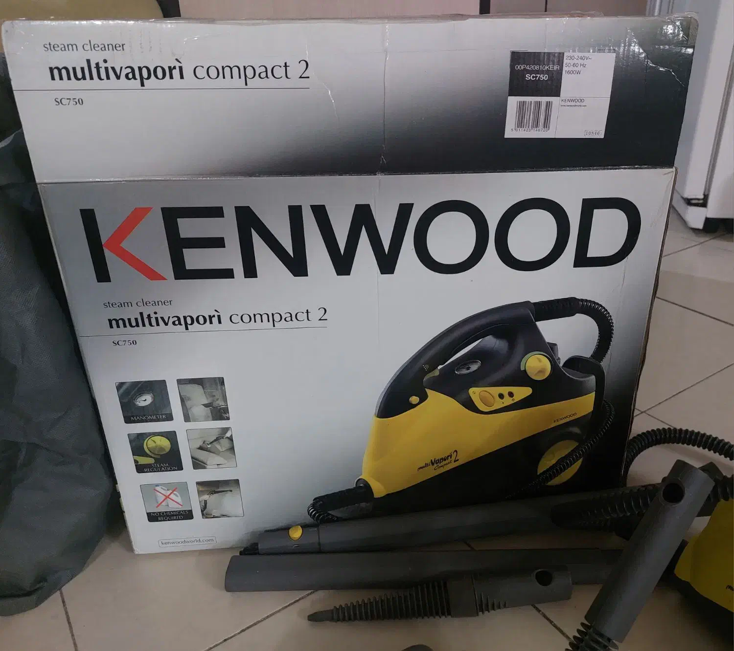 بخارشور کنوود sc750|جاروبرقی، جارو شارژی، بخارشو|تهران, ایرانشهر|دیوار