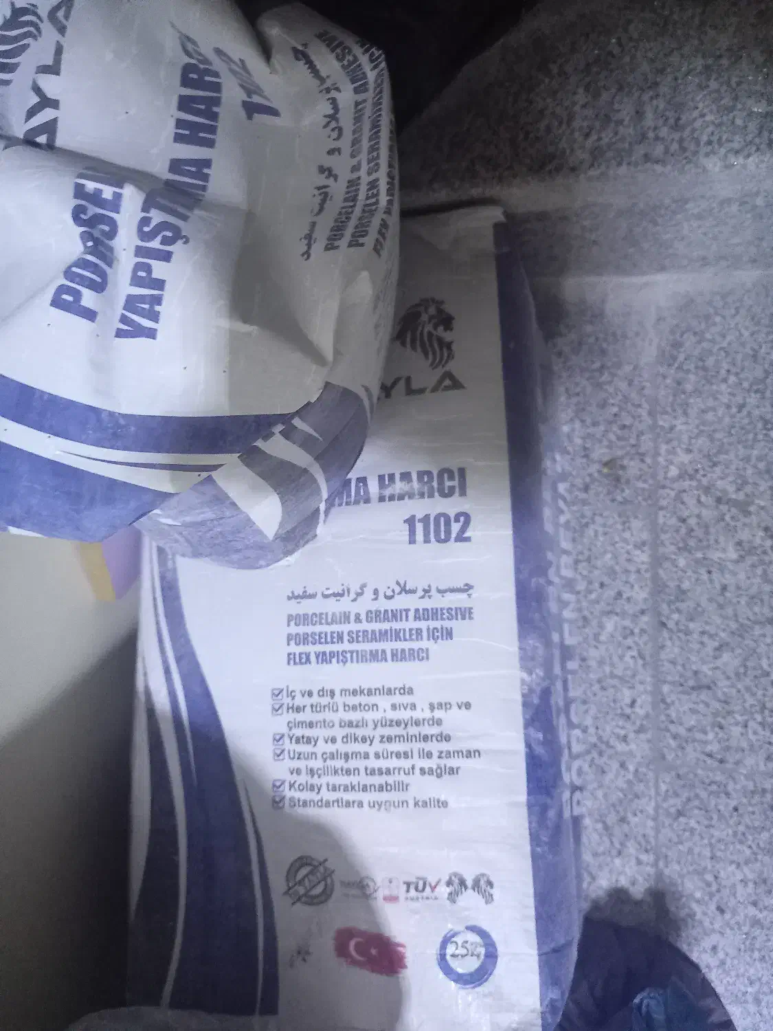 چسب کاشی درجه ۱|مصالح و تجهیزات ساختمان|تبریز, |دیوار