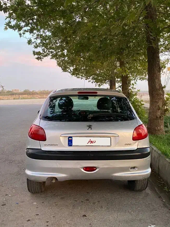 206 مدل ۸۷|خودرو سواری و وانت|میاندوآب, |دیوار