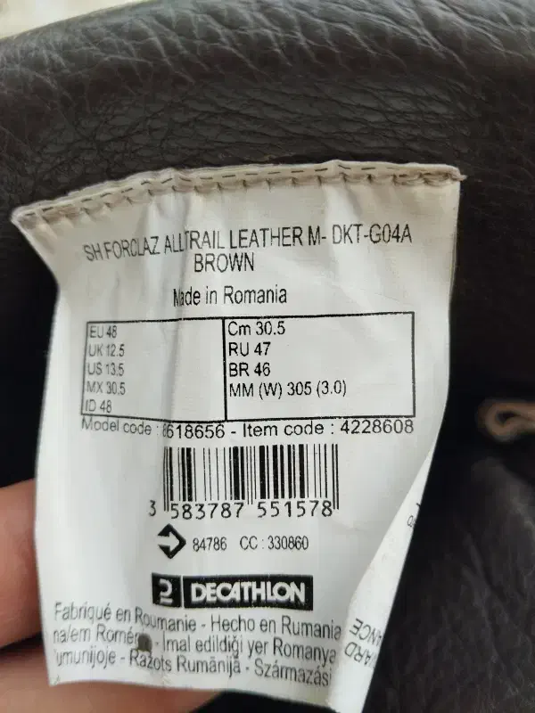 کفش کوهنوردی طبیعت گردی سایز بزرگ|کیف، کفش، کمربند|خرمآباد, |دیوار