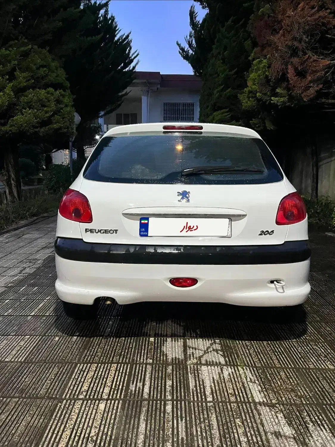 پژو ۲۰۶ تیپ ۵ بی رنگ|خودرو سواری و وانت|نوشهر, |دیوار