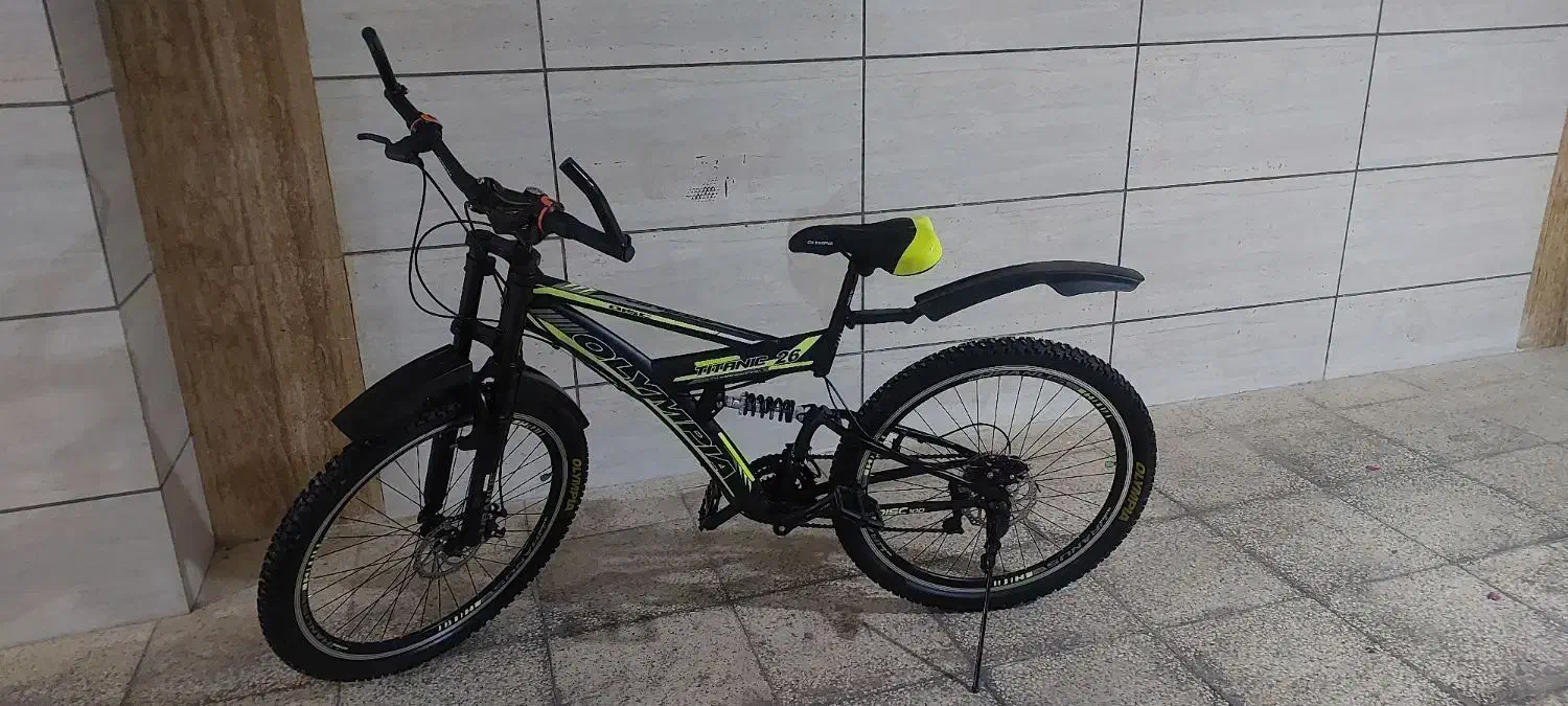 دوچرخه سایز ۲۶ المپیا تایتانیک|دوچرخه، اسکیت، اسکوتر|شیراز, اصلاح‌نژاد|دیوار