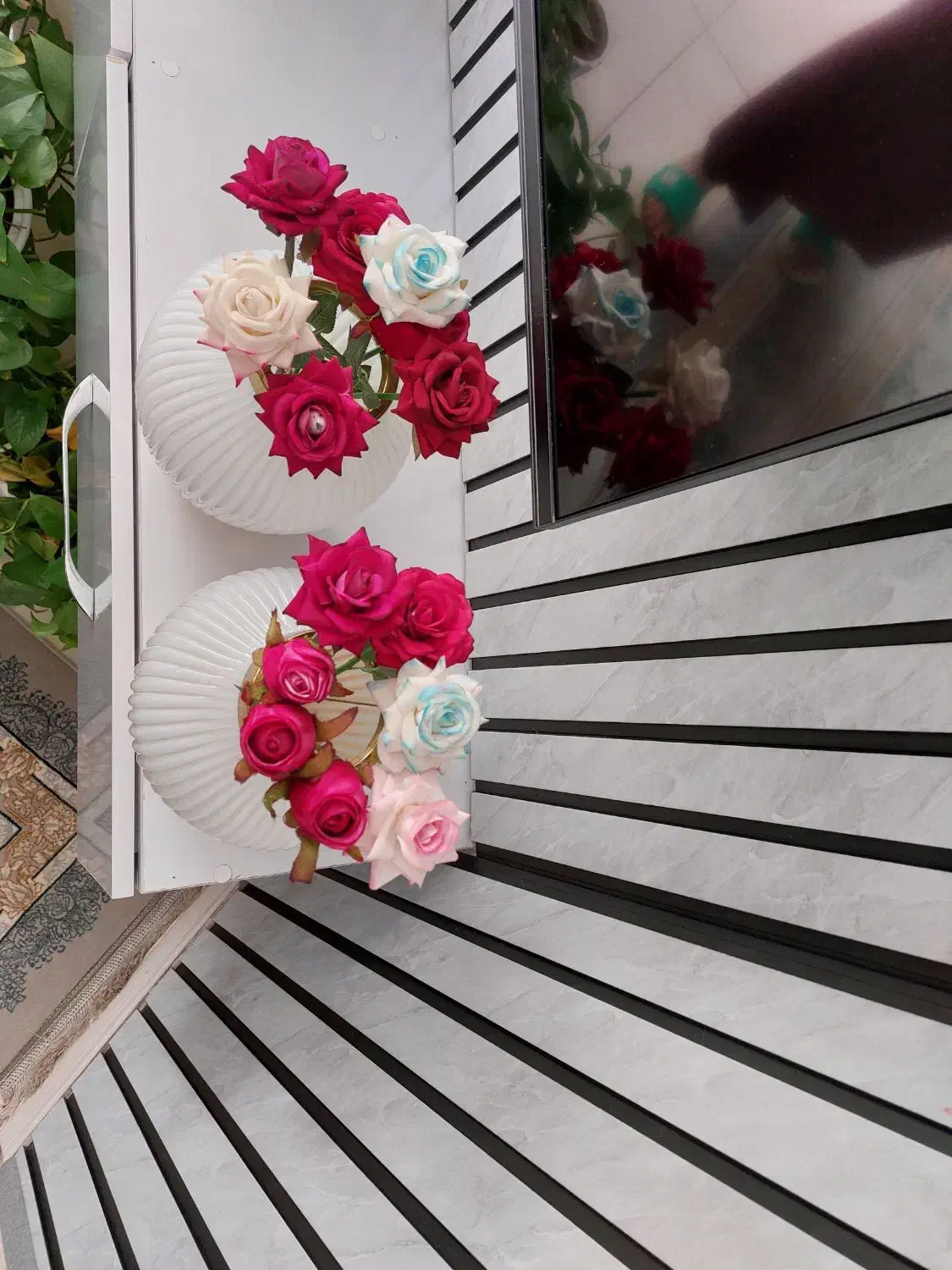 گل و گلدان|گل مصنوعی|نجف‌آباد, گلدشت|دیوار