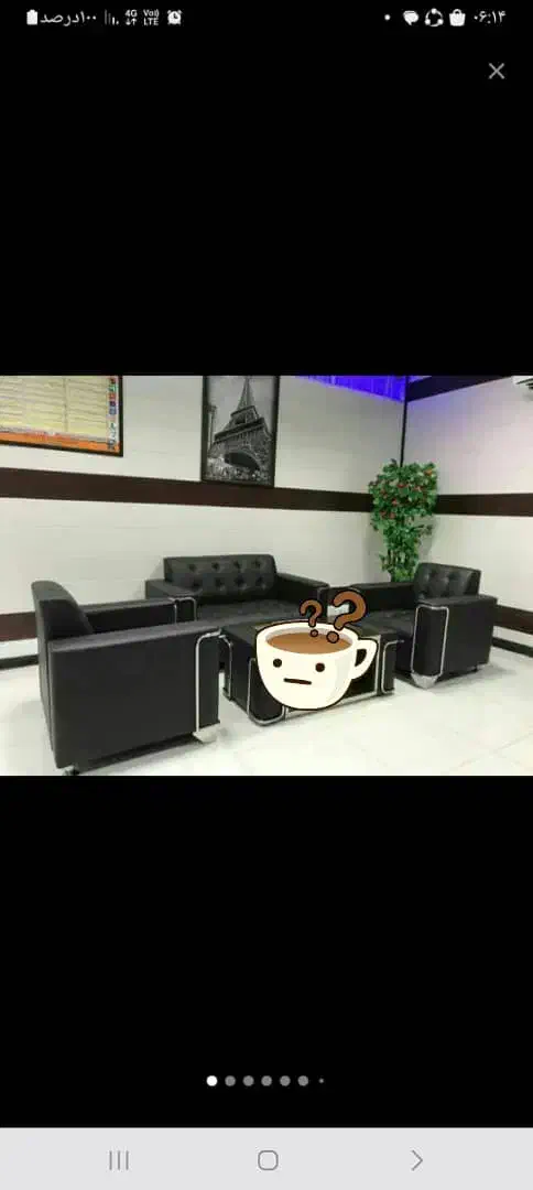 ست میز و صندلی مناسب سالن و بنگاه در حد نو|مبلمان اداری|پاکدشت, پاکدشت (مامازند)|دیوار