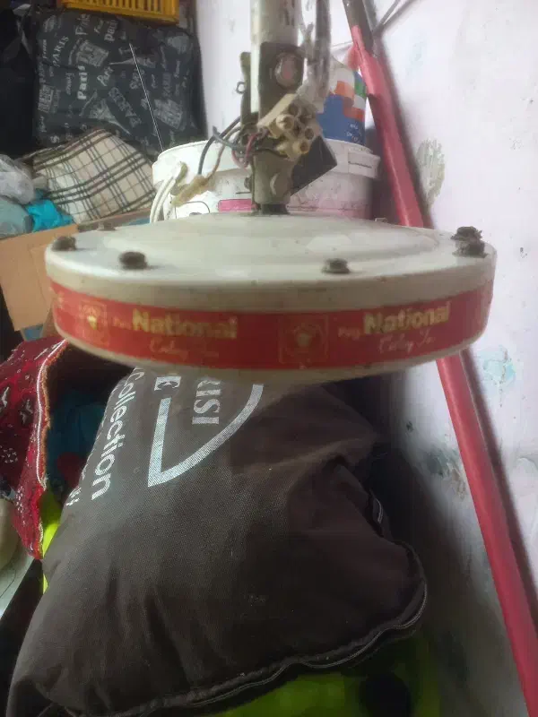 پنکه سقفی ناسیوال درحد|پنکه و تصفیهکنندهٔ هوا|گرگان, |دیوار