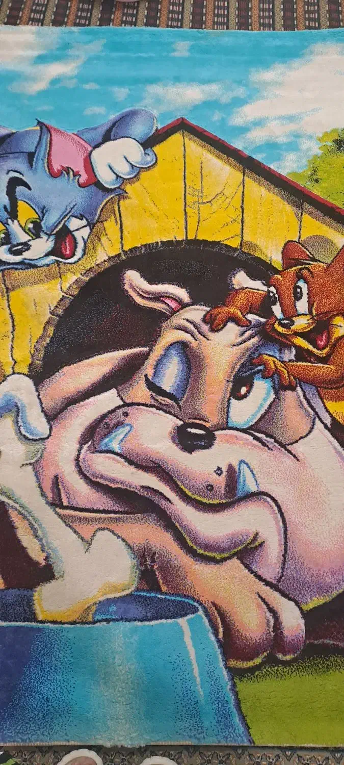 قالیچه کودک|فرش|دزفول, |دیوار