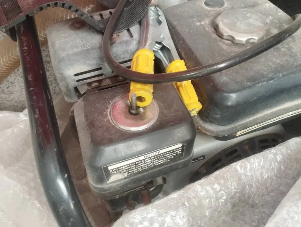 پمپ آب 3 اینچ بنزینی سالم|ابزارآلات|اردبیل, |دیوار