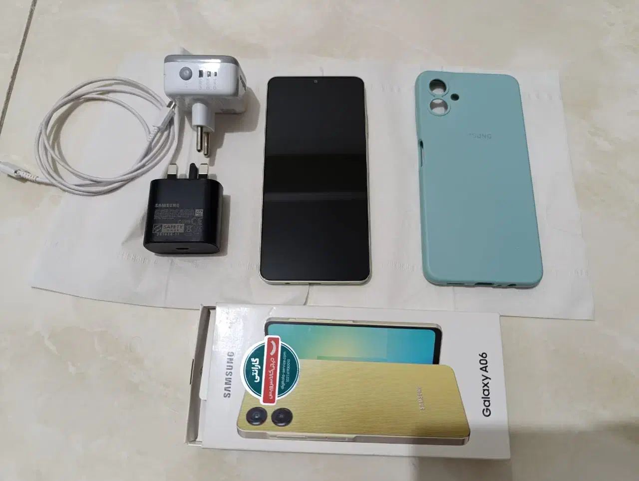 گوشی سامسونگ a06|موبایل|گرمدره, |دیوار