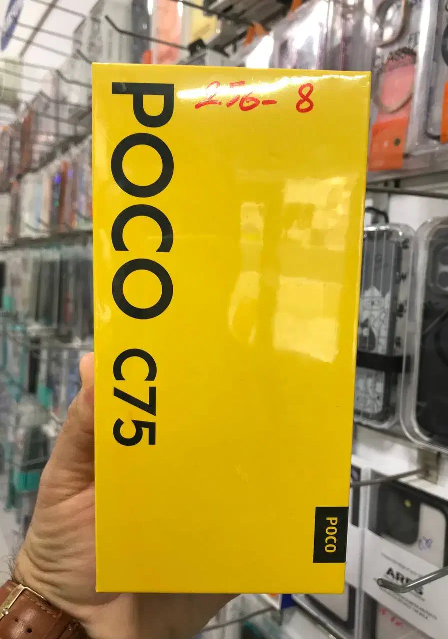 Poco C 75 (256 GiG)  آکبند ( تاچ موبایل )|موبایل|کرمانشاه, |دیوار