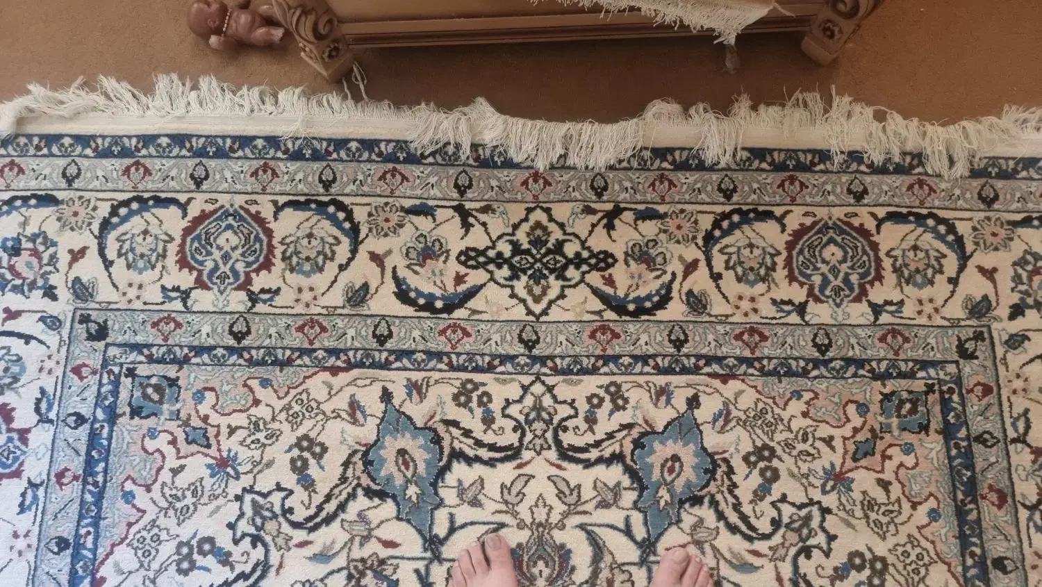 قالی ۶ متری دست بافت|فرش|شاهین‌شهر, شهرک ردانی پور|دیوار